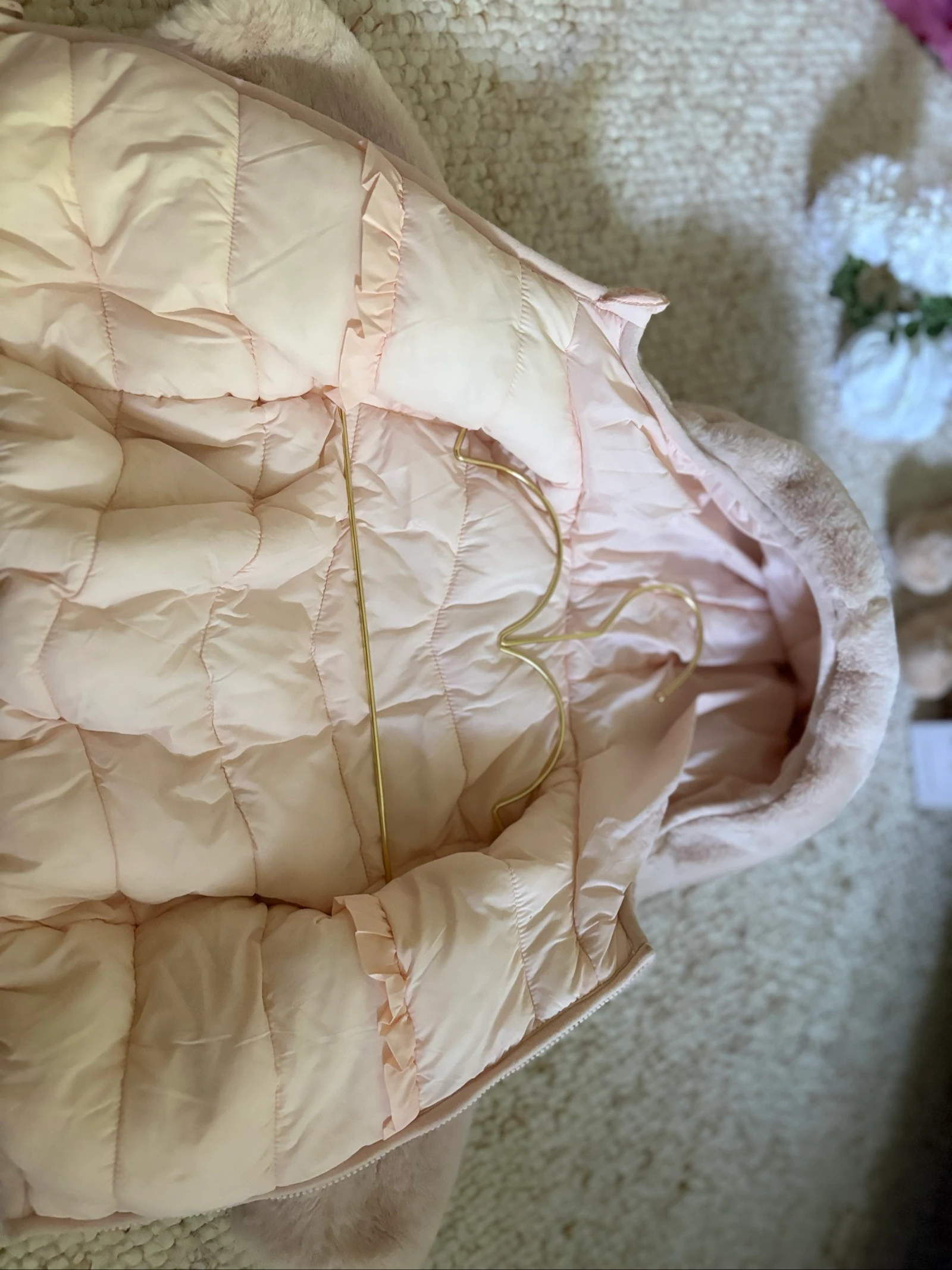 🎀 Abrigo reversible para niña – 9 meses – photo 2